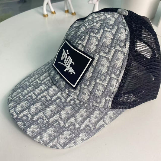 Designer-Inspired Dior Print Cap