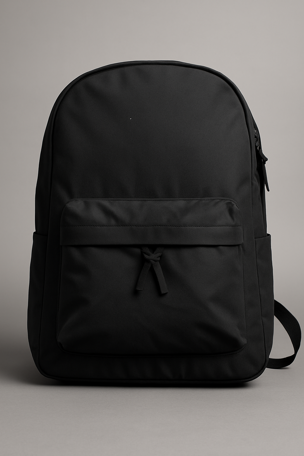 Essential Black Backpack – Sleek & Functional