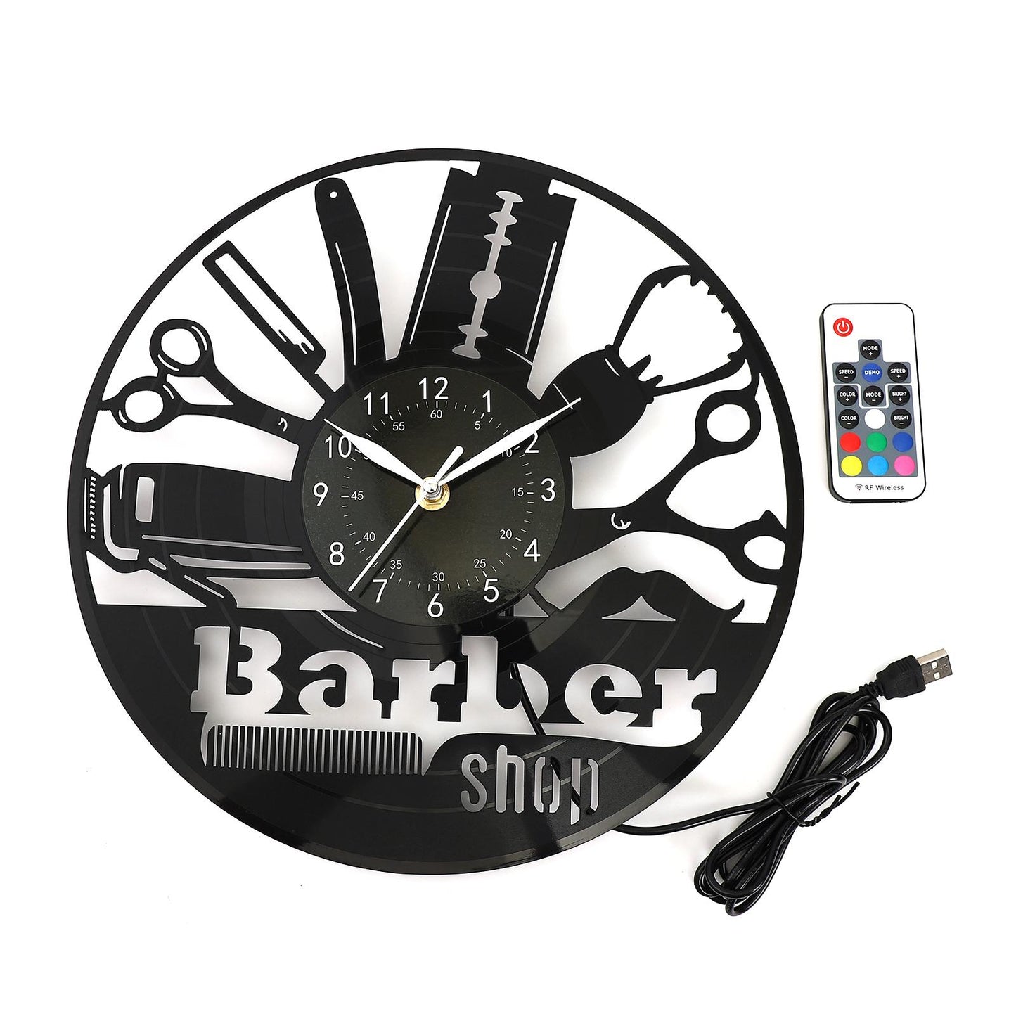 Wall Clock – Flashing Light