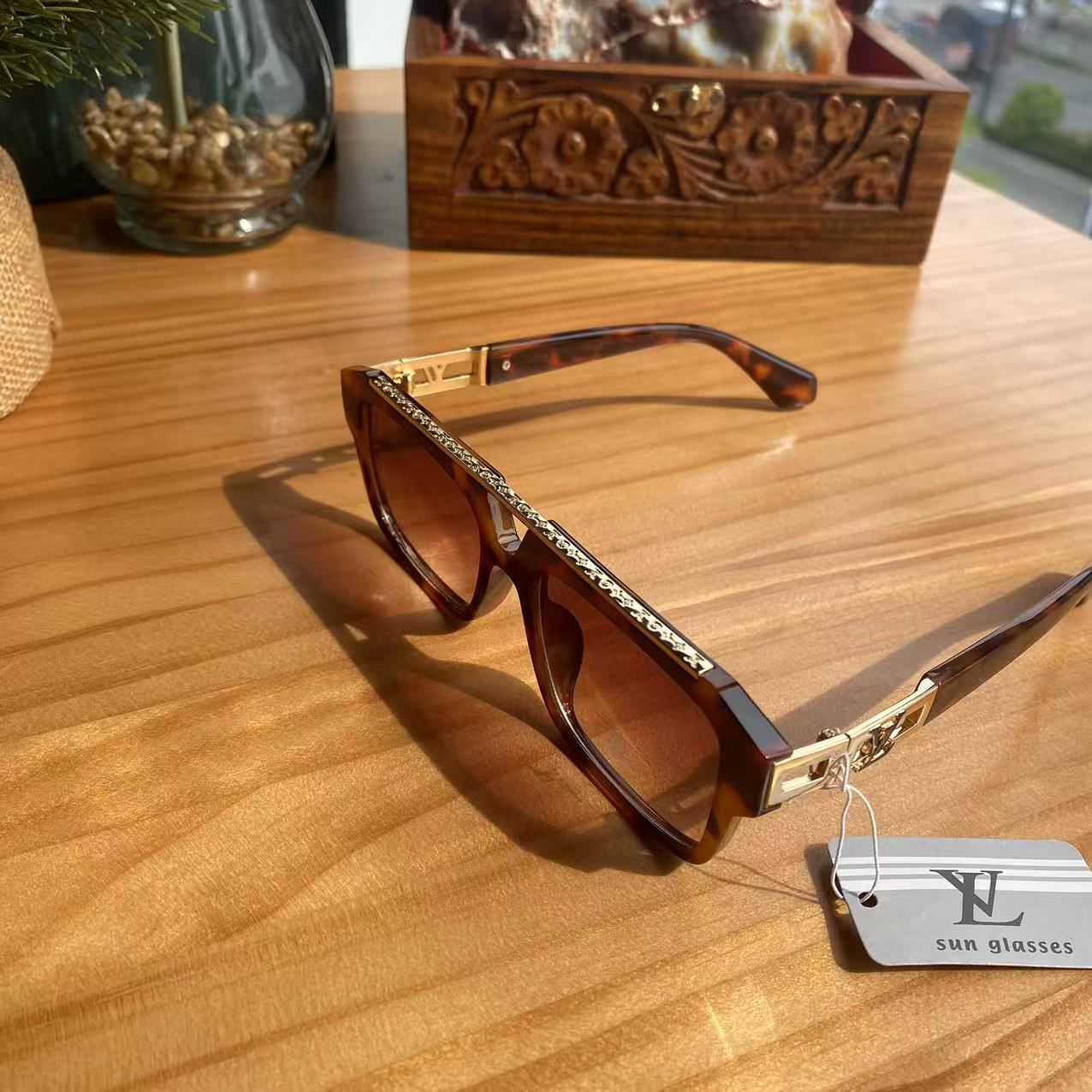 Luxury Designer-Style Sunglasses – LV Inspired
