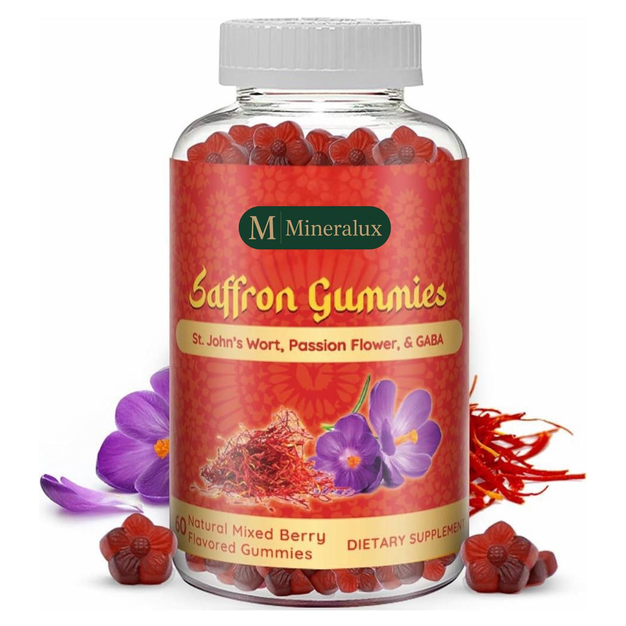 Mineralux Saffron Gummies