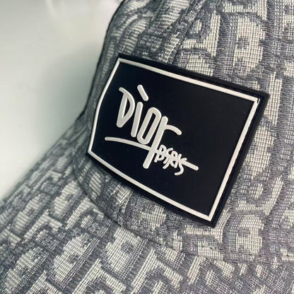 Designer-Inspired Dior Print Cap