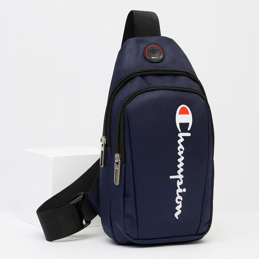 Champion Navy Sling Shoulder Bag