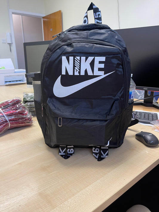 Nike-Style Printed Backpack