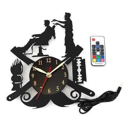 Wall Clock –  Flashing Light