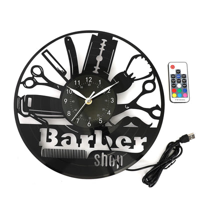 Wall Clock –  Flashing Light