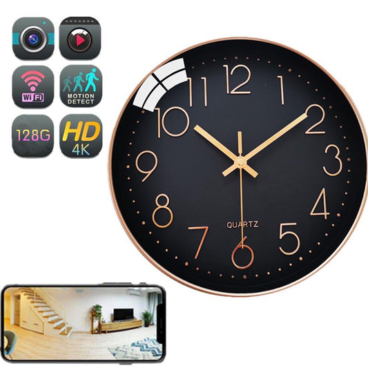 Wall Clock Hidden Camera
