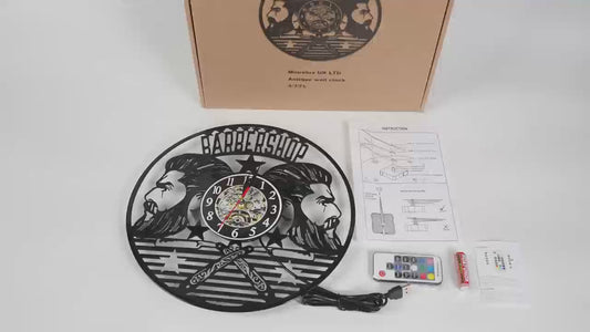 Wall Clock –  Flashing Light